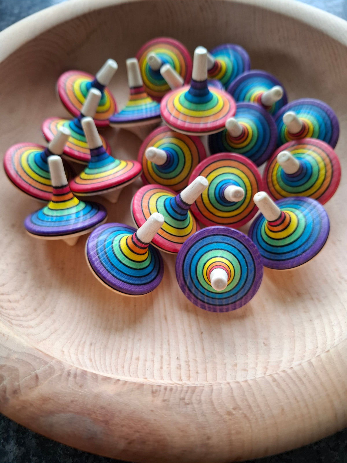 Kreisel Regenbogen Rallye - Klein